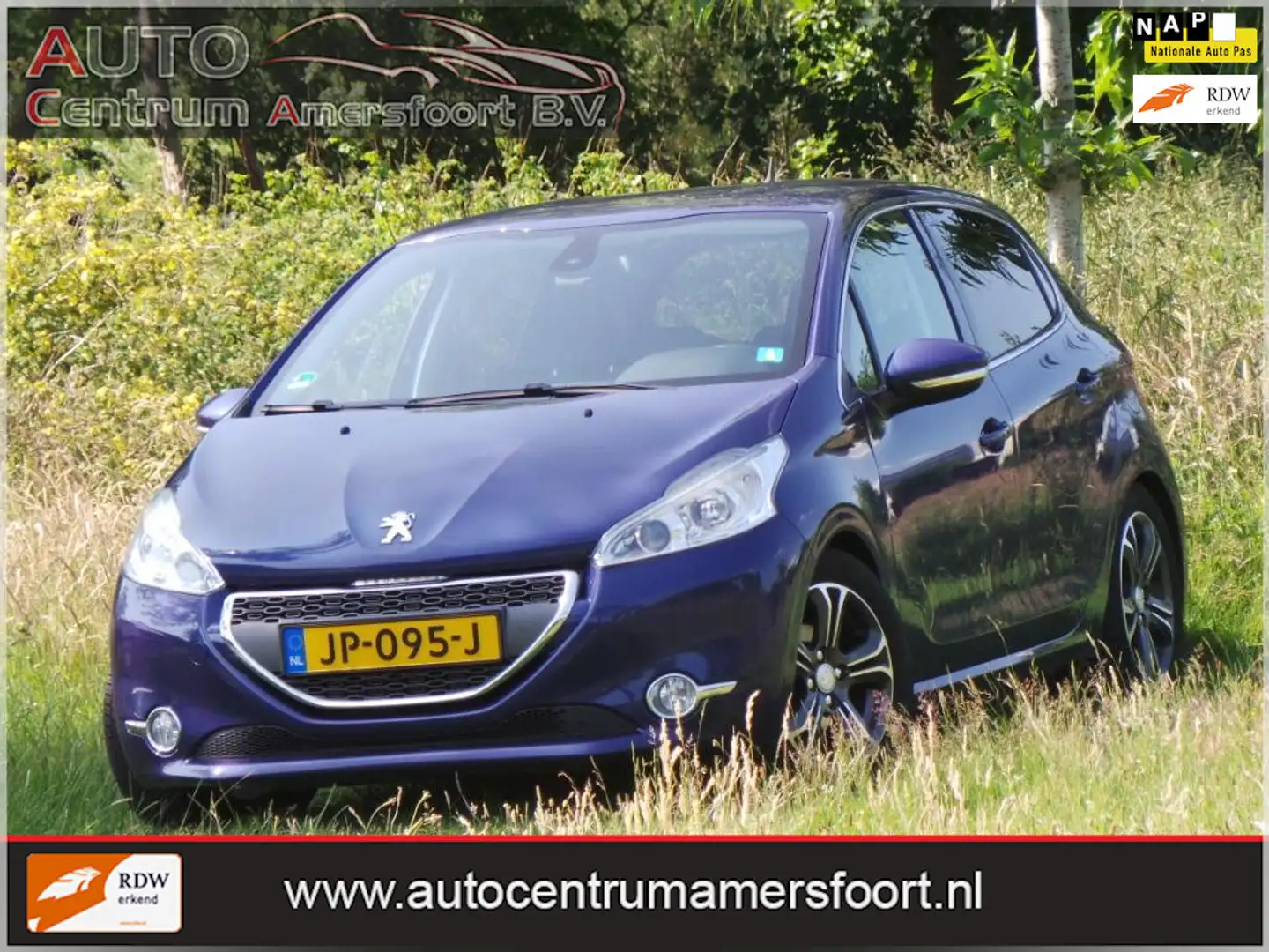 Peugeot 208 1.2 VTi Allure ( INRUIL MOGELIJK ) Blauw - 1