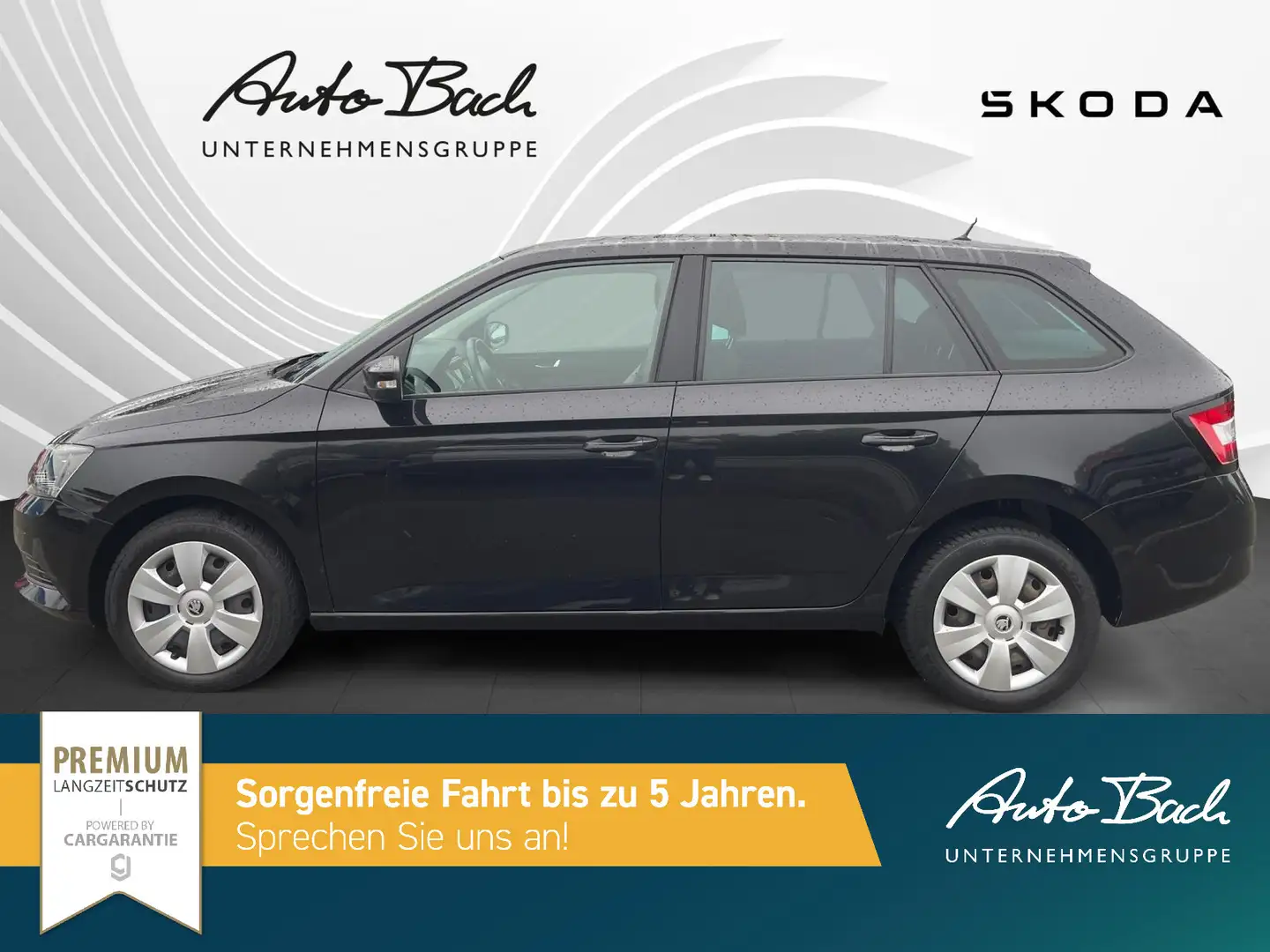 Skoda Fabia III Combi 1.2 TSI DSG Edition Schwarz - 2