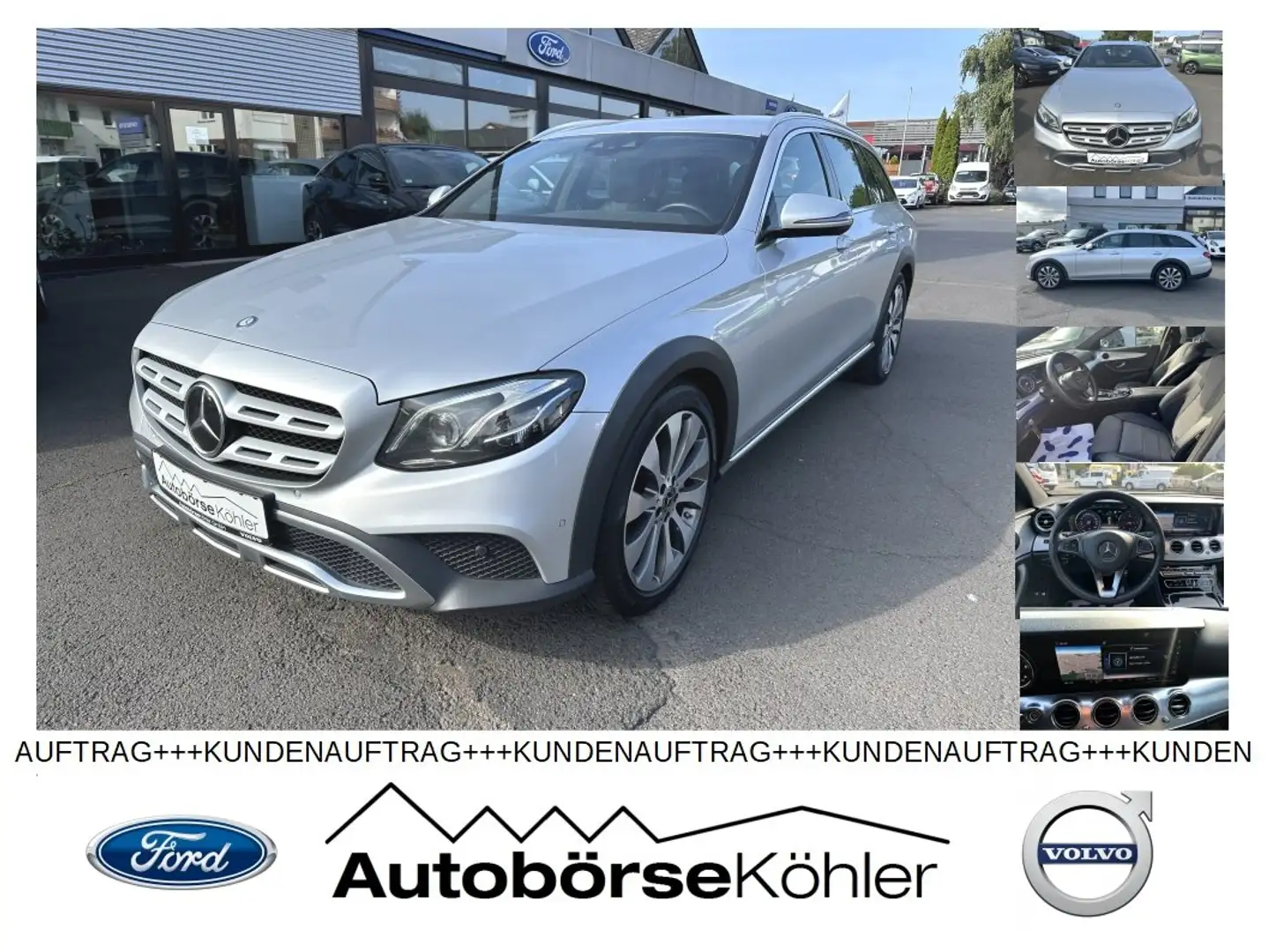 Mercedes-Benz E 350 E 350 d 4Matic All-Terrain *LED, AHK, ACC, Kamera* Grau - 1