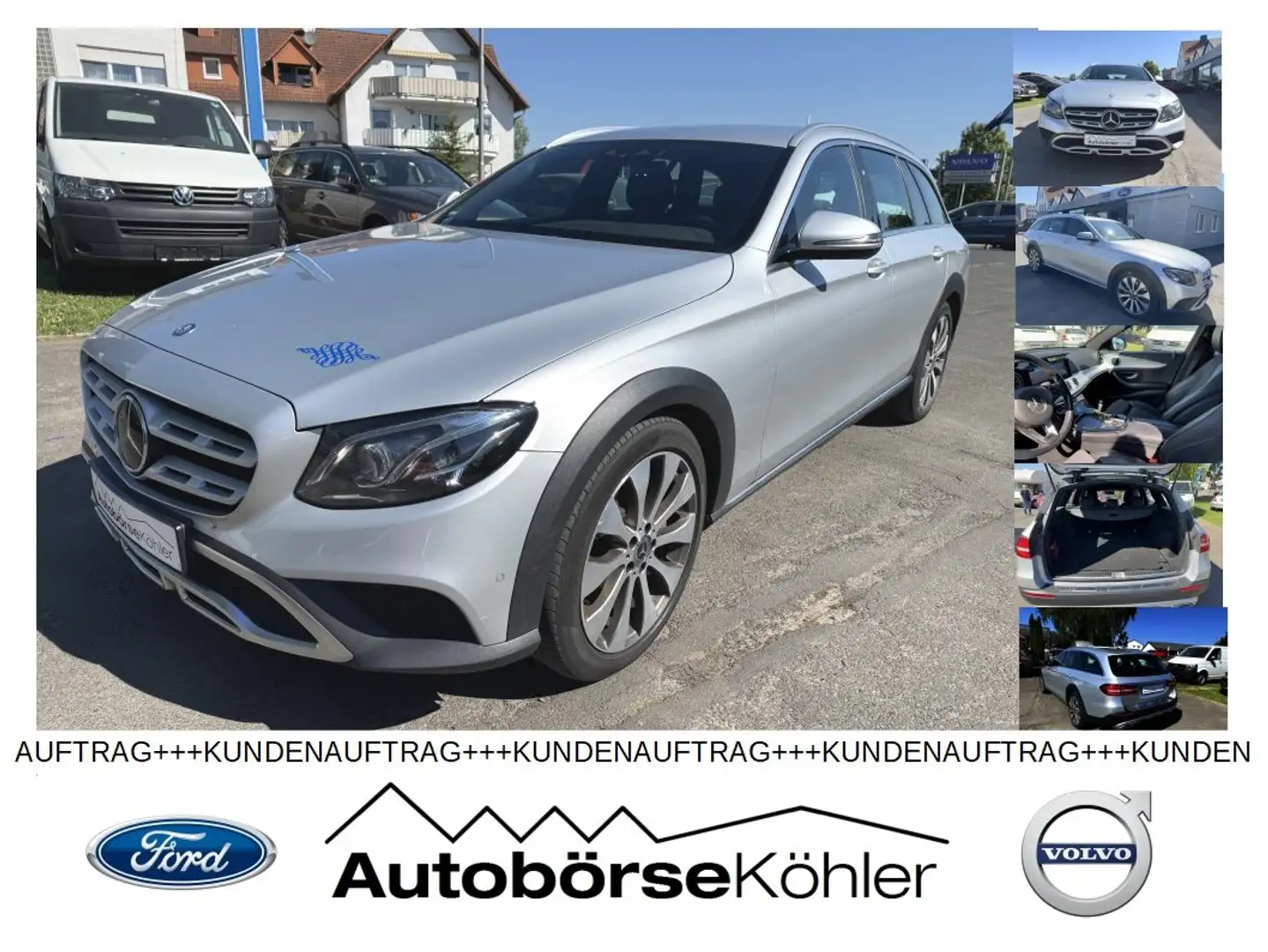 Mercedes-Benz E 350 E 350 d 4Matic All-Terrain *LED, AHK, ACC, Kamera* Šedá - 1