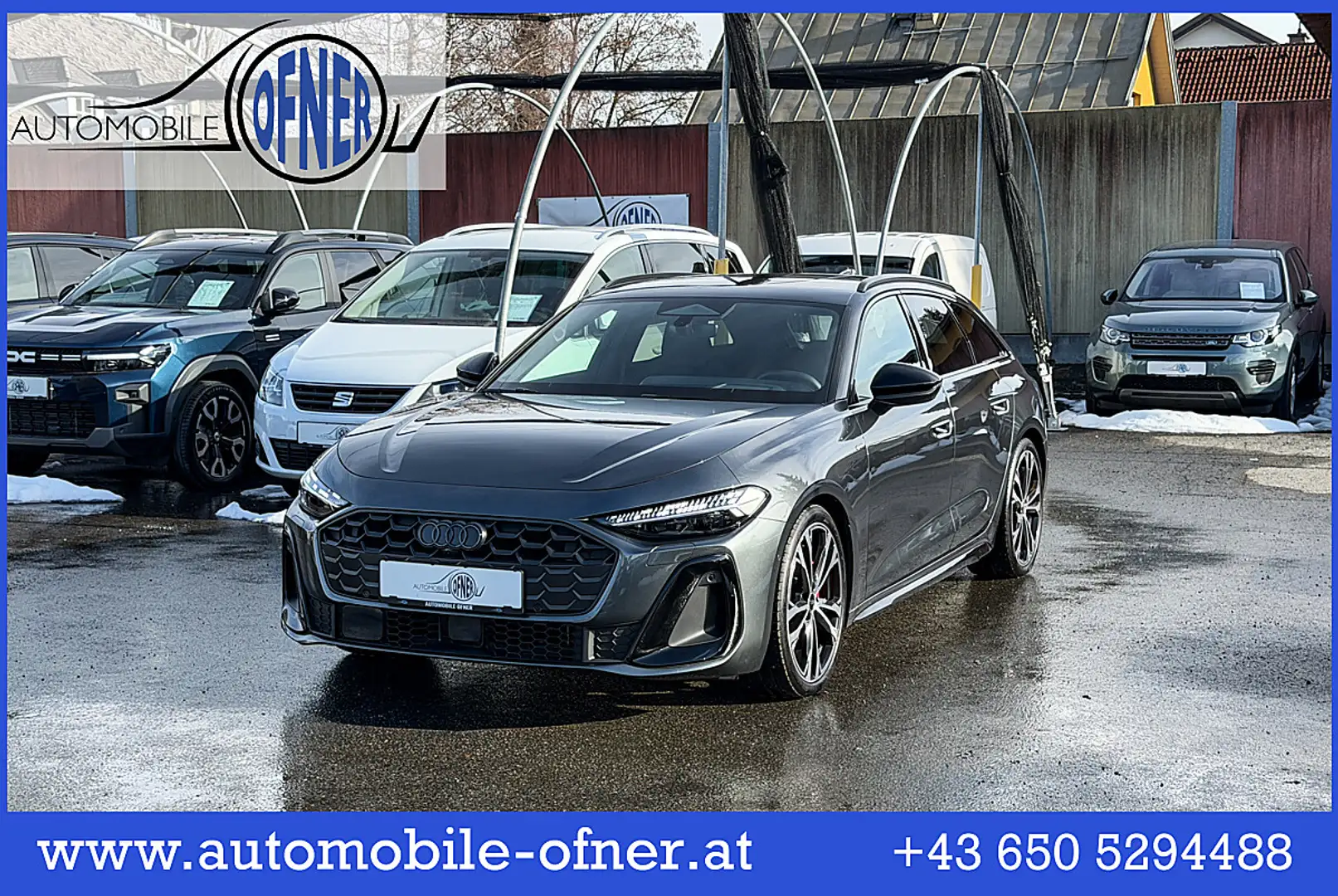 Audi A5 Avant TDI MHEV+ quattro S-Line AHK Standhzg Hea... Grau - 1