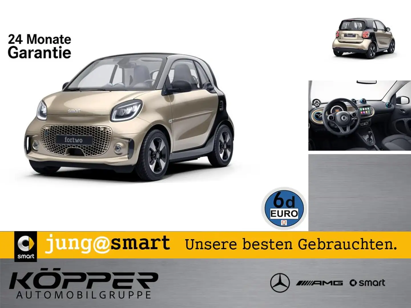 smart forTwo EQ Exclusive Gold LAST ONE Kamera Bronze - 1