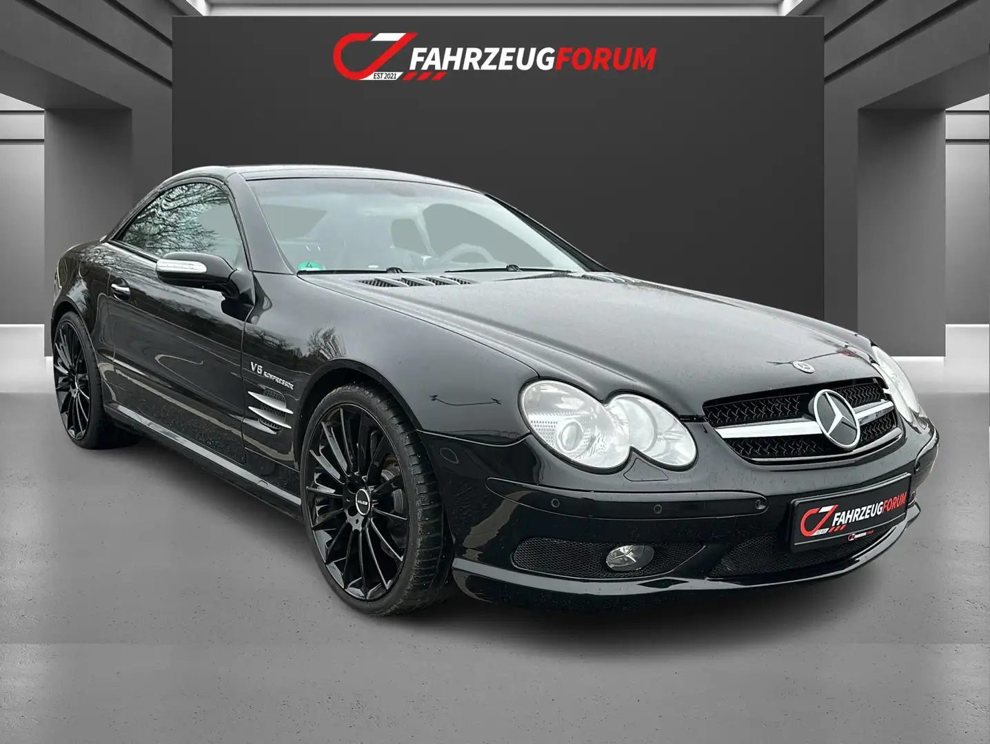 Mercedes-Benz SL 55 AMG Carplay*BOSE*Belüftung*24 m. Garantie Czarny - 2