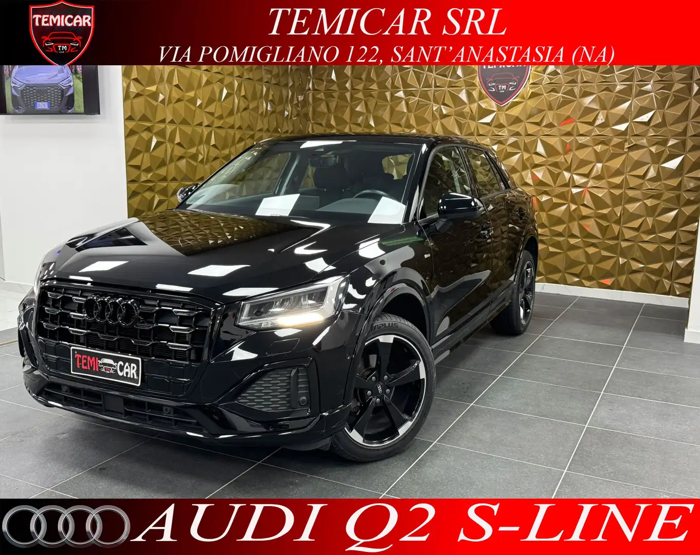 Audi Q2 Q2 30 1.6 tdi S line edition s-tronic my20 Nero - 1