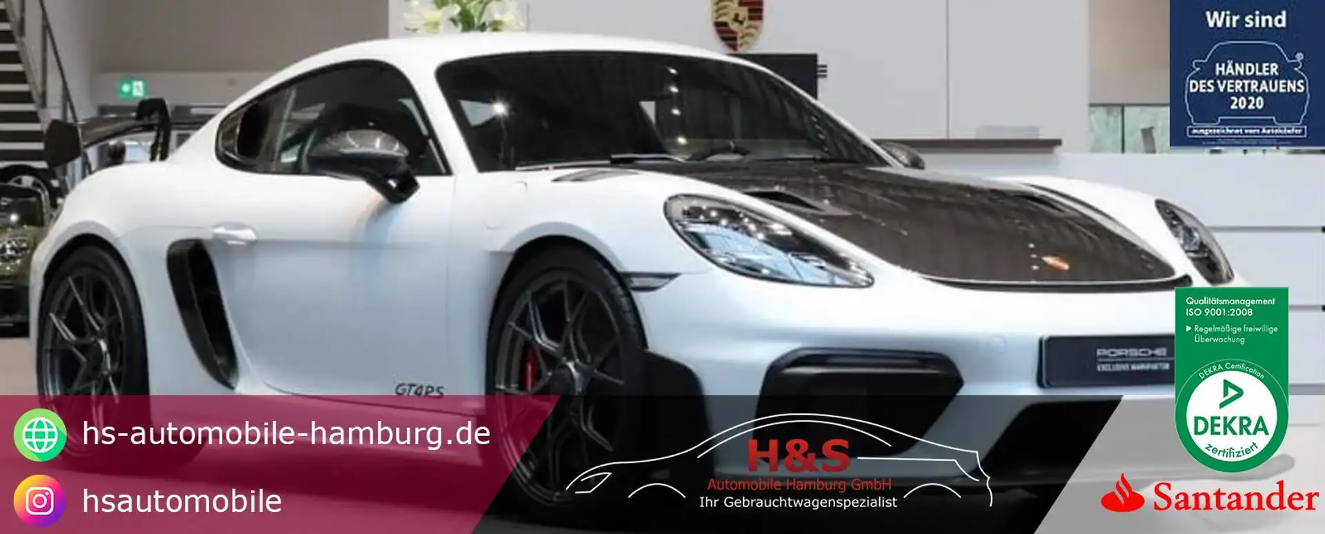 Porsche 718 Cayman GT4 RS Weissach Blanco - 1