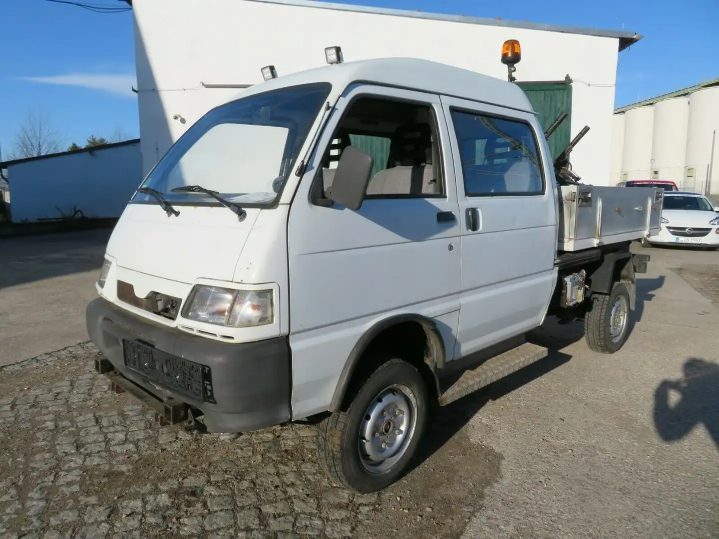 Piaggio Porter Pfau 4x4 S85 Allrad Winterdienst Kipper Bianco - 2