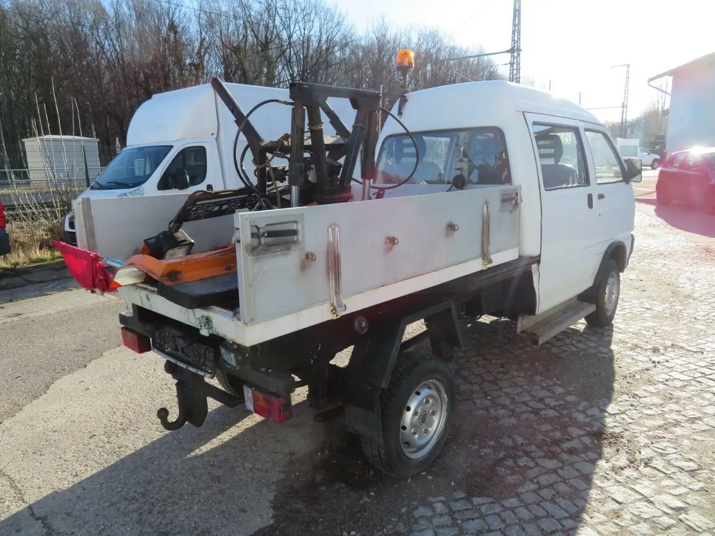 Piaggio Porter Pfau 4x4 S85 Allrad Winterdienst Kipper Bianco - 1