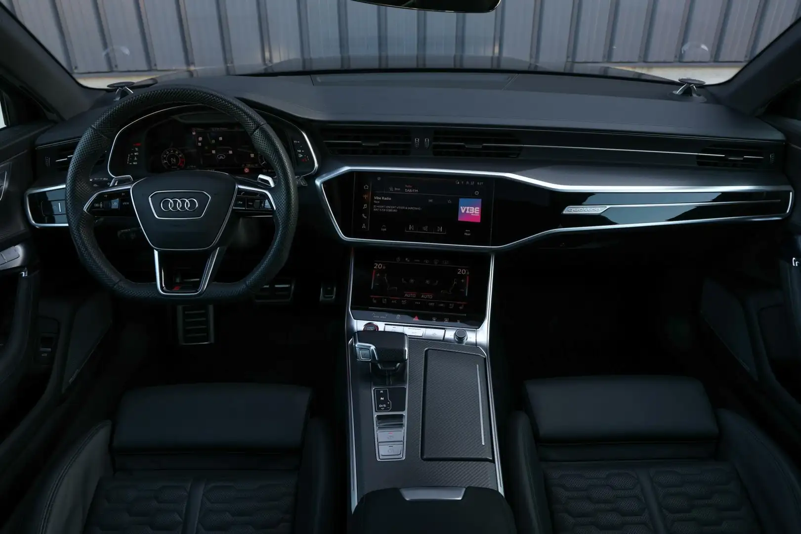 Audi RS6 A6 Avant TFSI quattro|Dynamic Plus|PANO|4W|HUD| Negro - 2