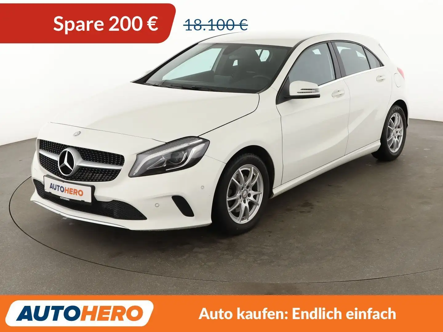 Mercedes-Benz A 160 A 160 Urban Aut.*LED*TEMPO*PDC* Weiß - 1