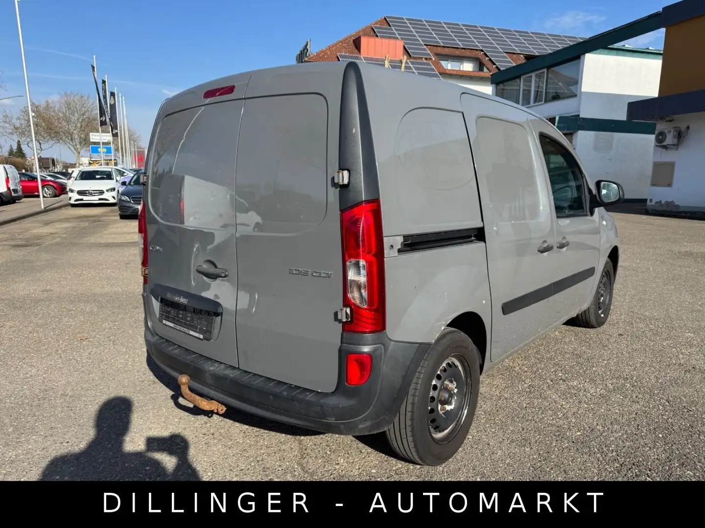 Mercedes-Benz Citan Kasten 108 CDI Lang AHK Euro5  Tüv-03/2026 Gris - 2