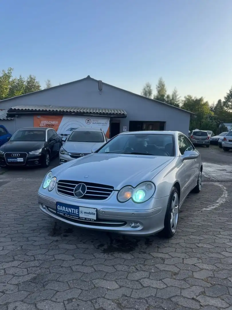 Mercedes-Benz CLK 500 Avantgarde V8 ACC Keyless TÜV/ASU NEU Argent - 1