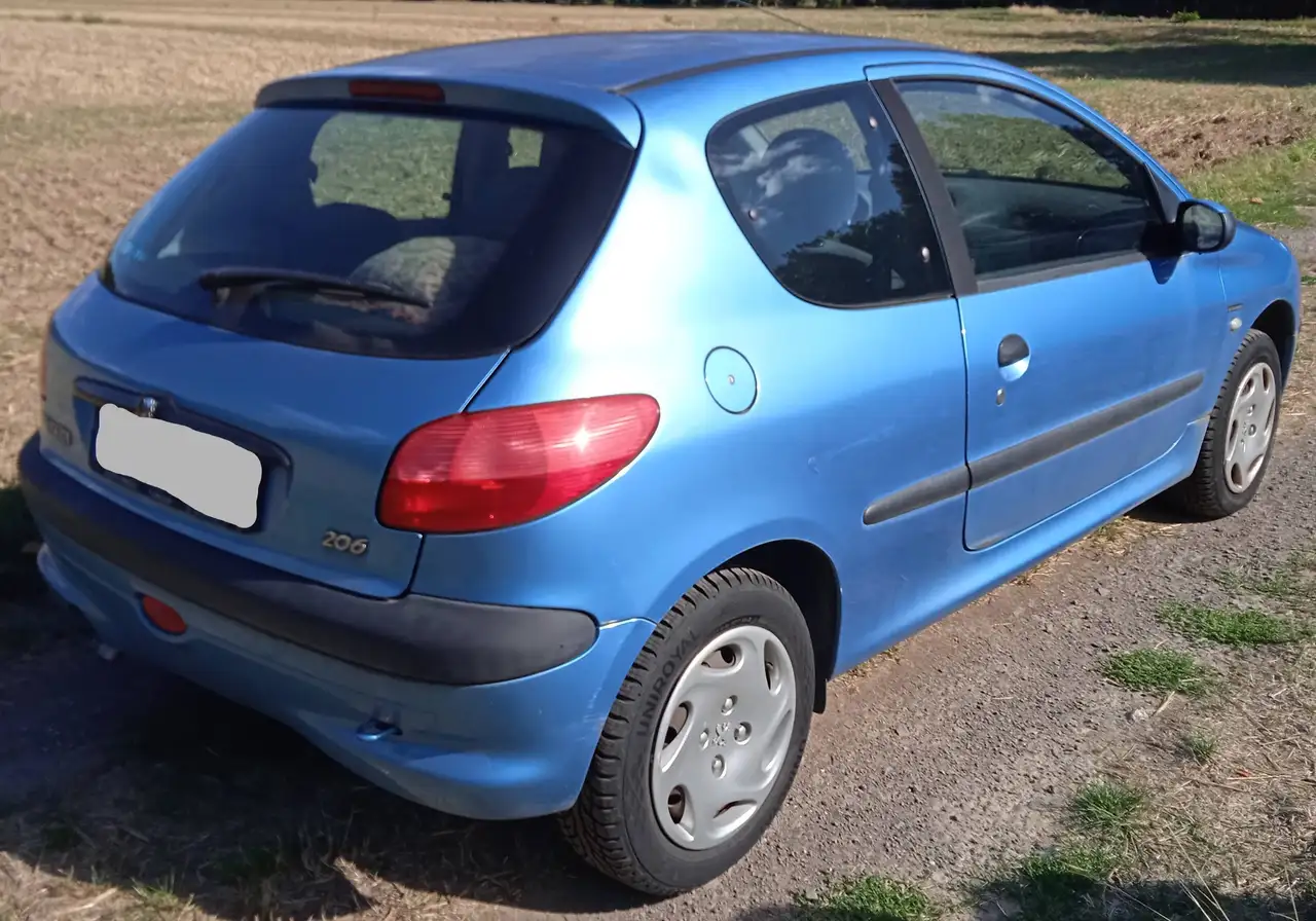 Peugeot 206 Seniorenfahrzeug aus 1. Hand TÜV neu, foto 3