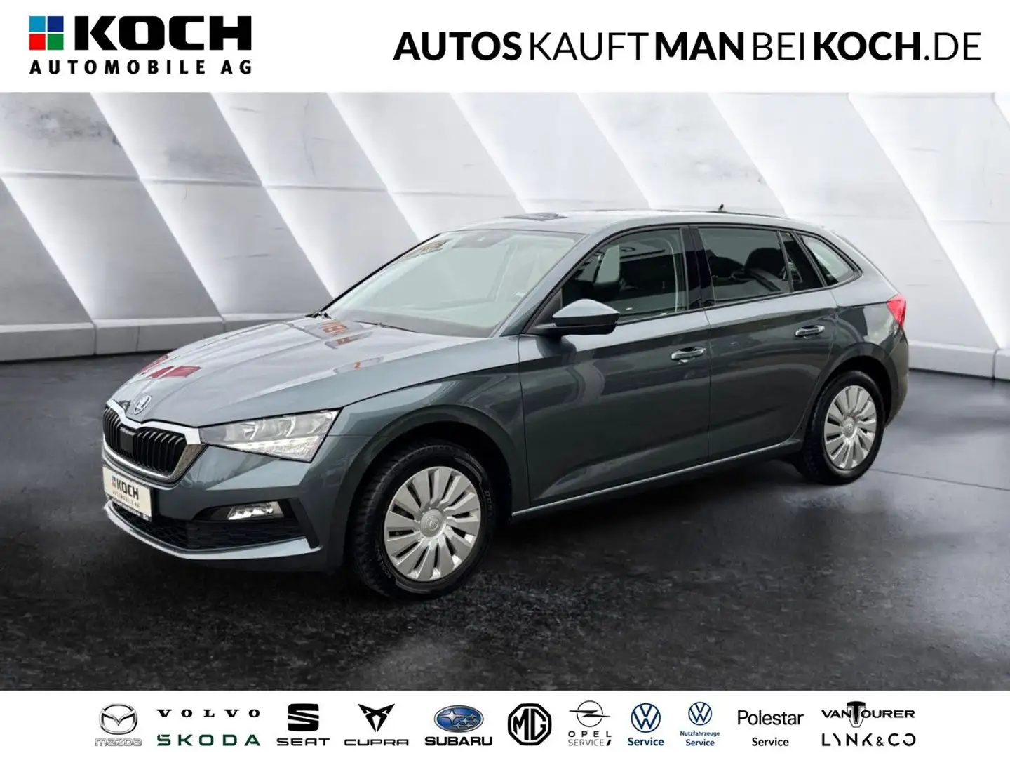 Skoda Scala 1.0 TSI Cool Plus LED KLIMA SHZ PDC Grau - 1
