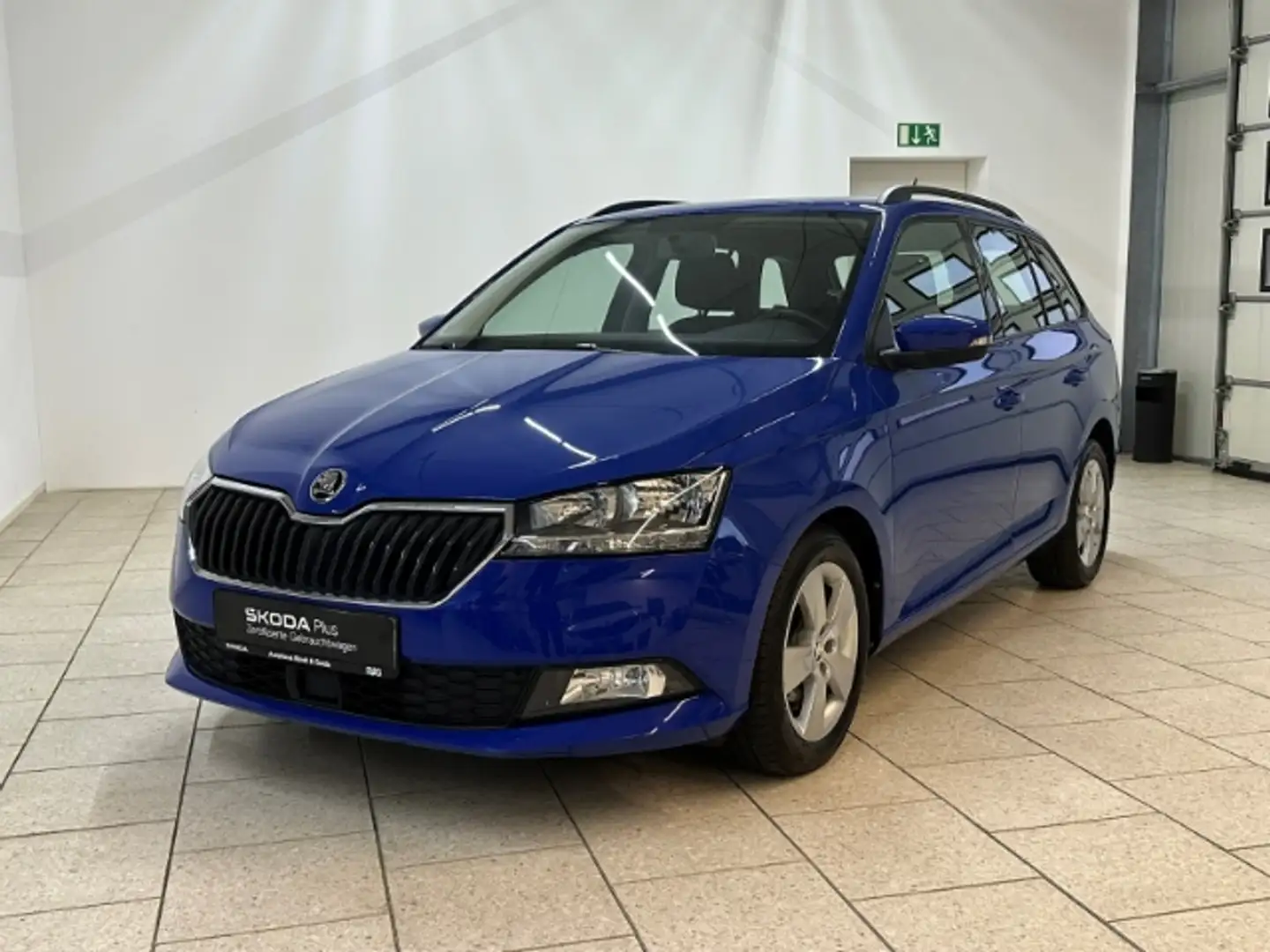 Skoda Fabia Combi 1.0 TSI Ambition Freisprech AHK PDC Blau - 2