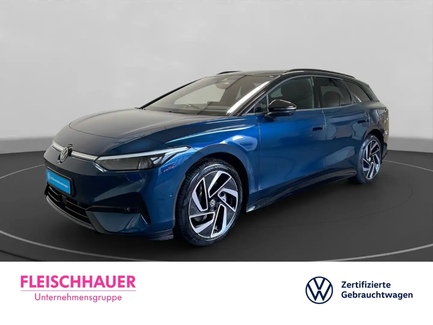 Volkswagen ID.7 Tourer Pro Matrix-LED AHK SHZ PDC Kamera App-Conne Bleu - 1