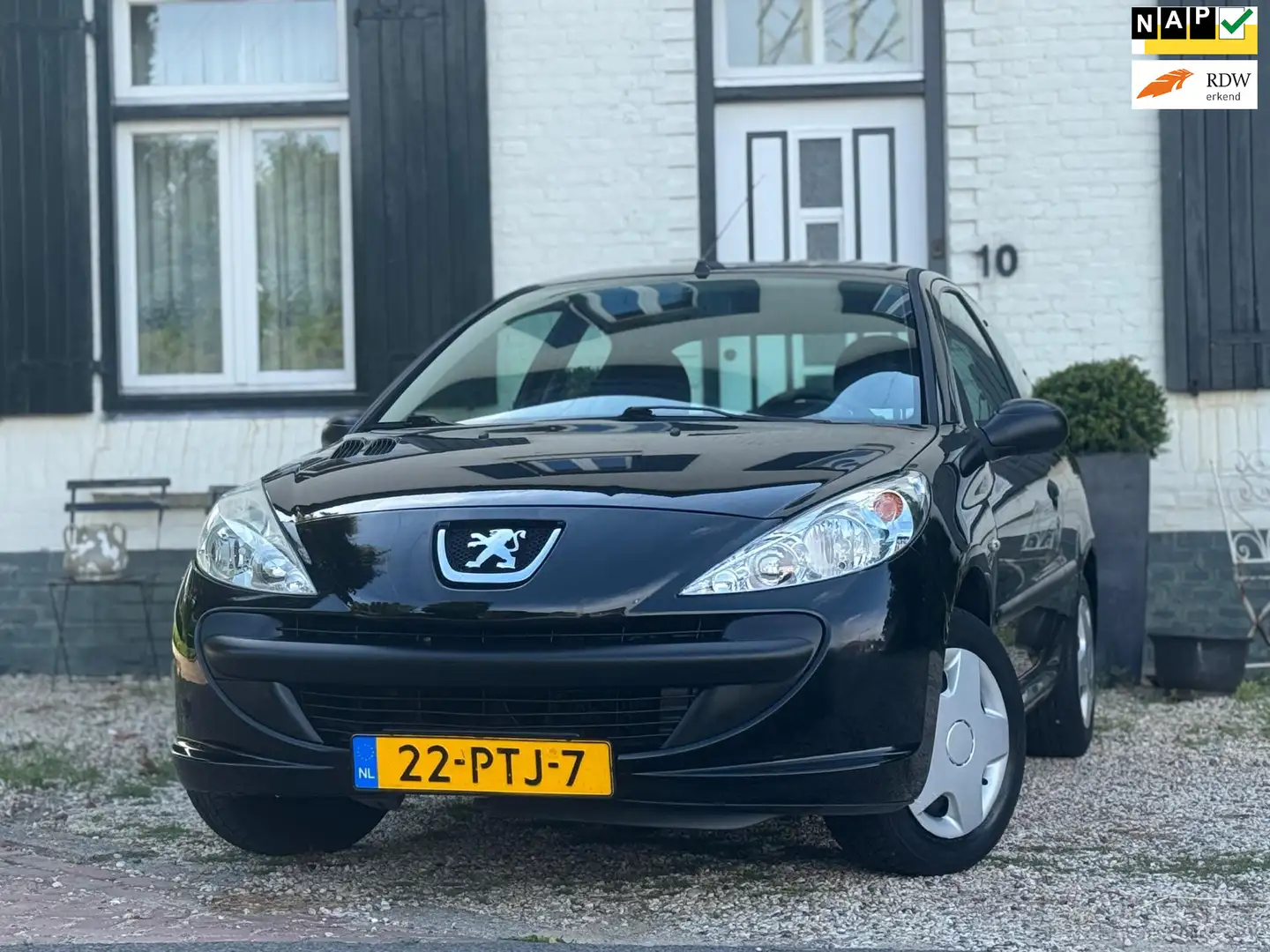 Peugeot 206 + 1.1 XR|Elek-ramen|NAP| Noir - 1