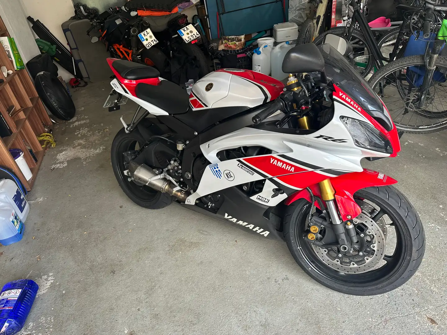 Yamaha YZF-R6 RJ 15  limitierte Edition Weiß - 1