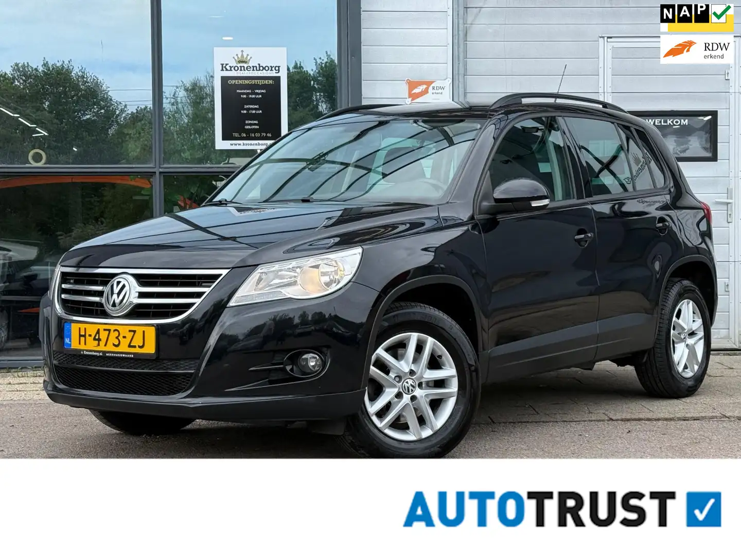 Volkswagen Tiguan 1.4 TSI| NAP| CRUISRCR| APK| Zwart - 1
