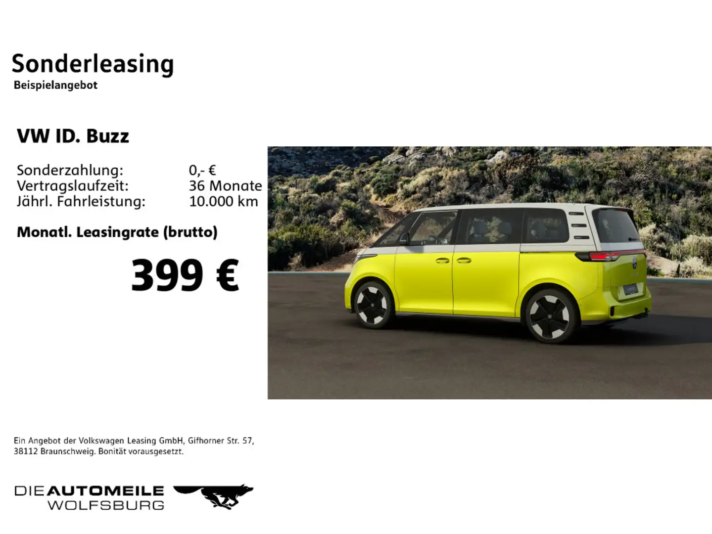 Volkswagen ID. Buzz ID.Buzz Pro KR Pro Matrix/Navi/Area+Rear View/Al Weiß - 2