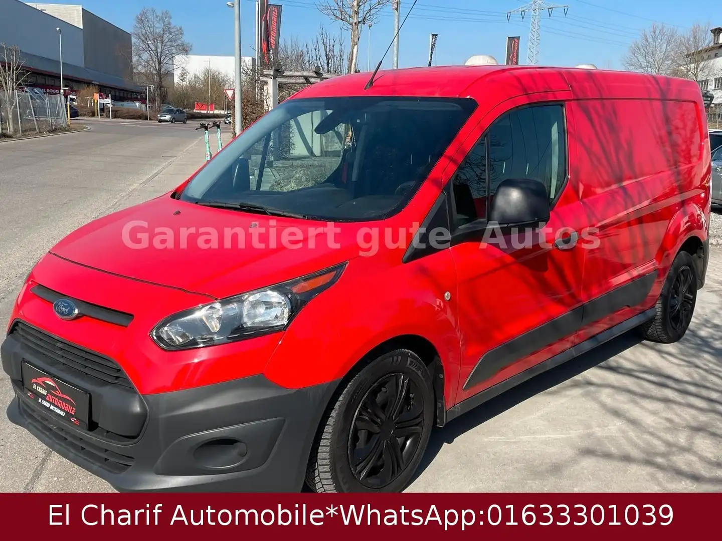 Ford Transit Connect Kasten lang Červená - 1