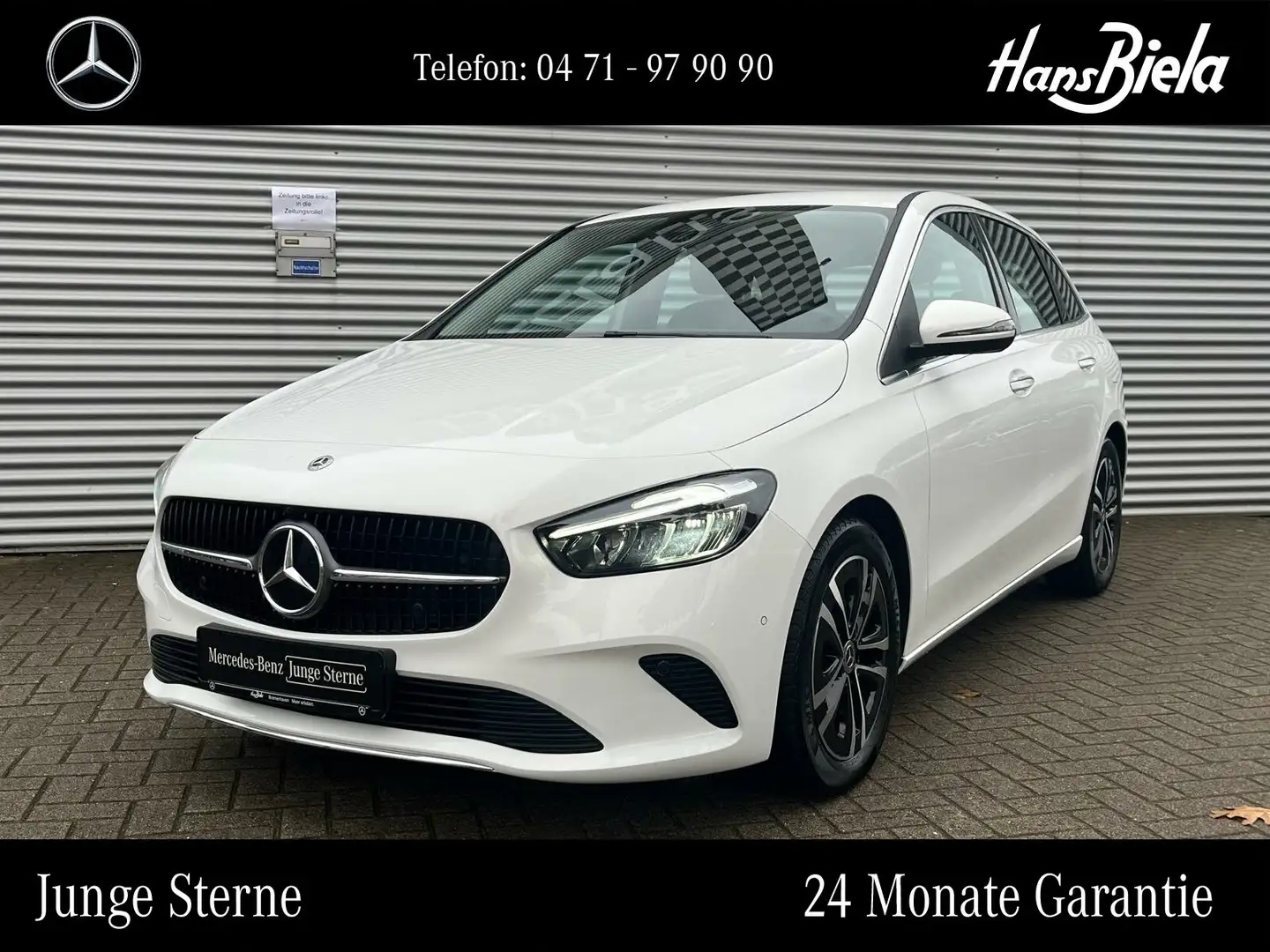 Mercedes-Benz B 200 B 200 Progressive/PremNav/LED/Kam/Keyl./el.Heck Weiß - 1