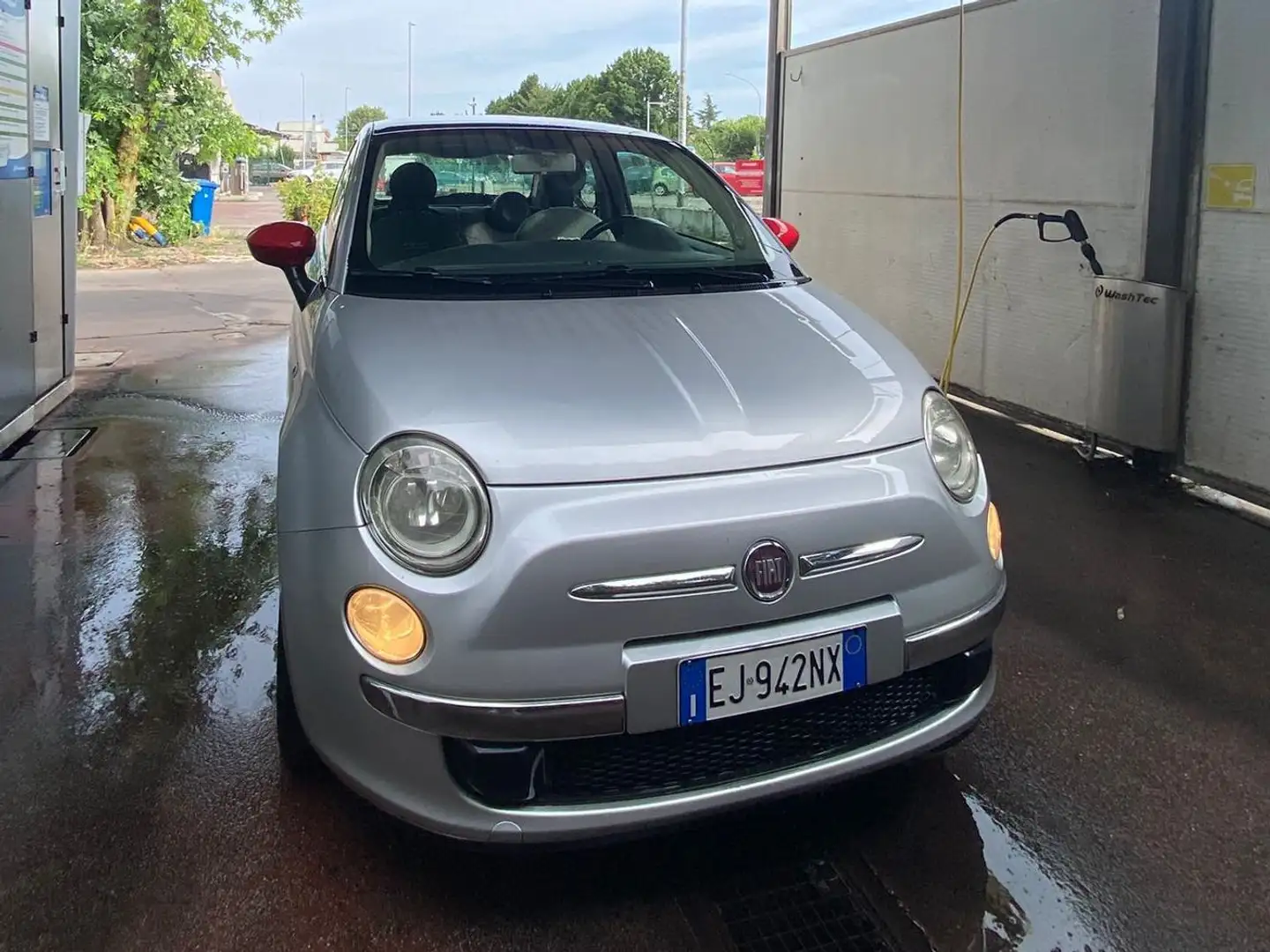 Fiat 500 500 III 1.3 mjt 16v Lounge 95cv Argento - 1