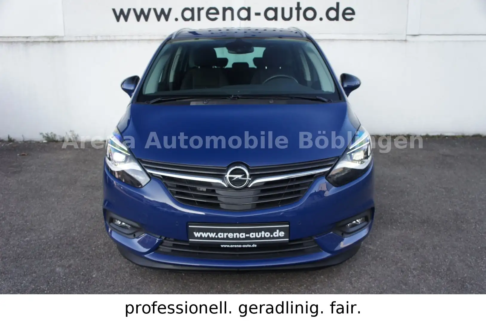 Opel Zafira Tourer 1.6 CDTI*ALU*KAMERA*LED*AHK*7-SITZ Blauw - 2