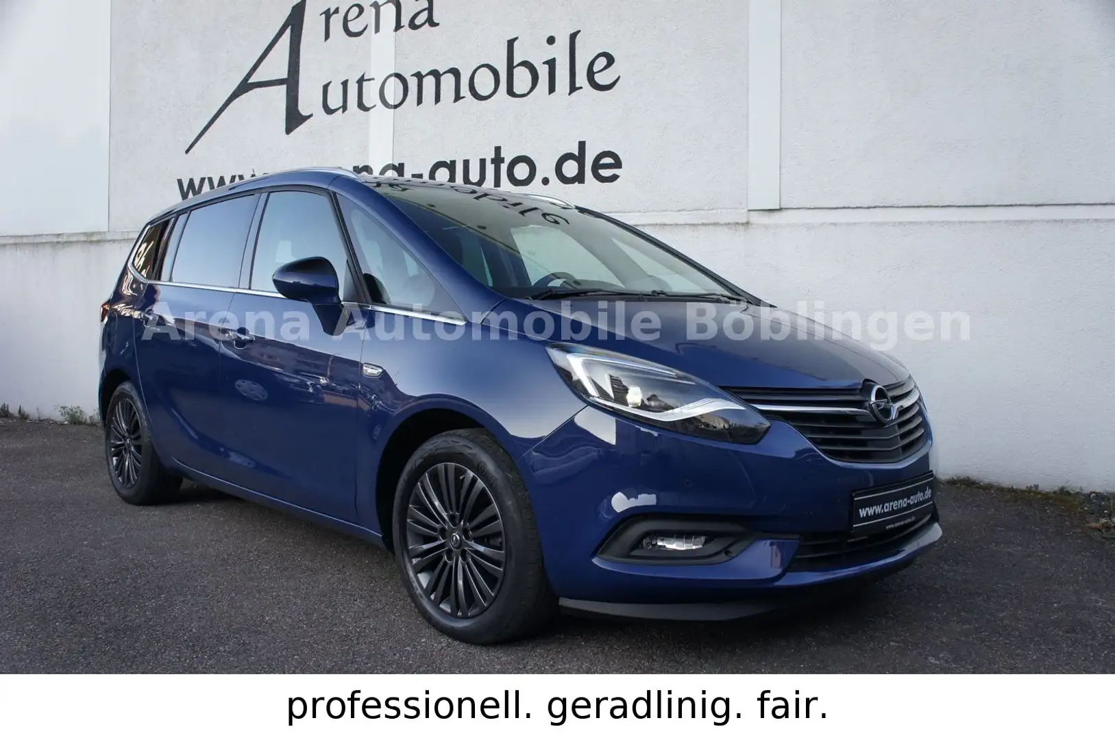 Opel Zafira Tourer 1.6 CDTI*ALU*KAMERA*LED*AHK*7-SITZ Blau - 1