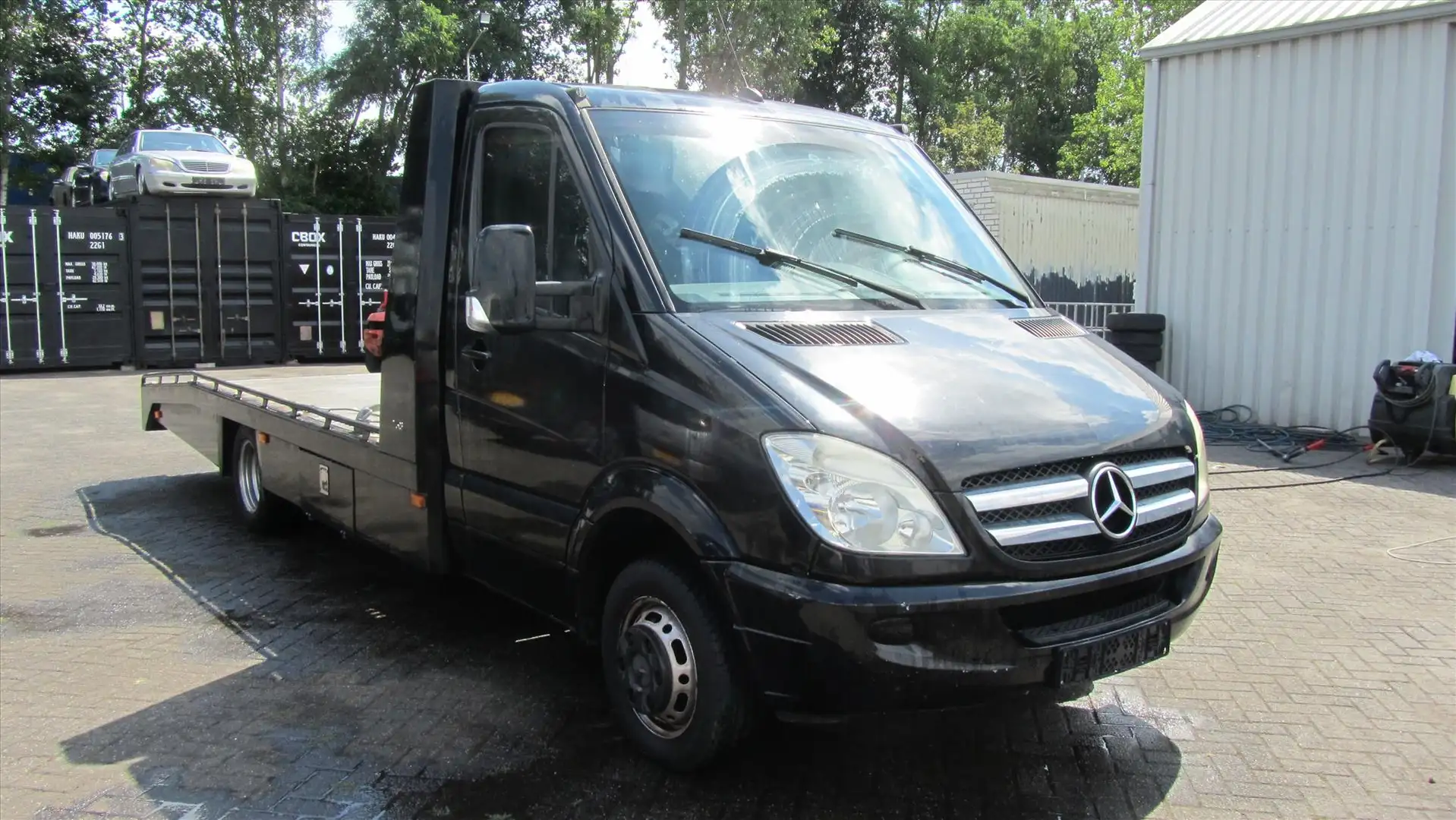 Mercedes-Benz Sprinter 518 CDI MOTOR DEFECT AUTOMAAT Czarny - 1
