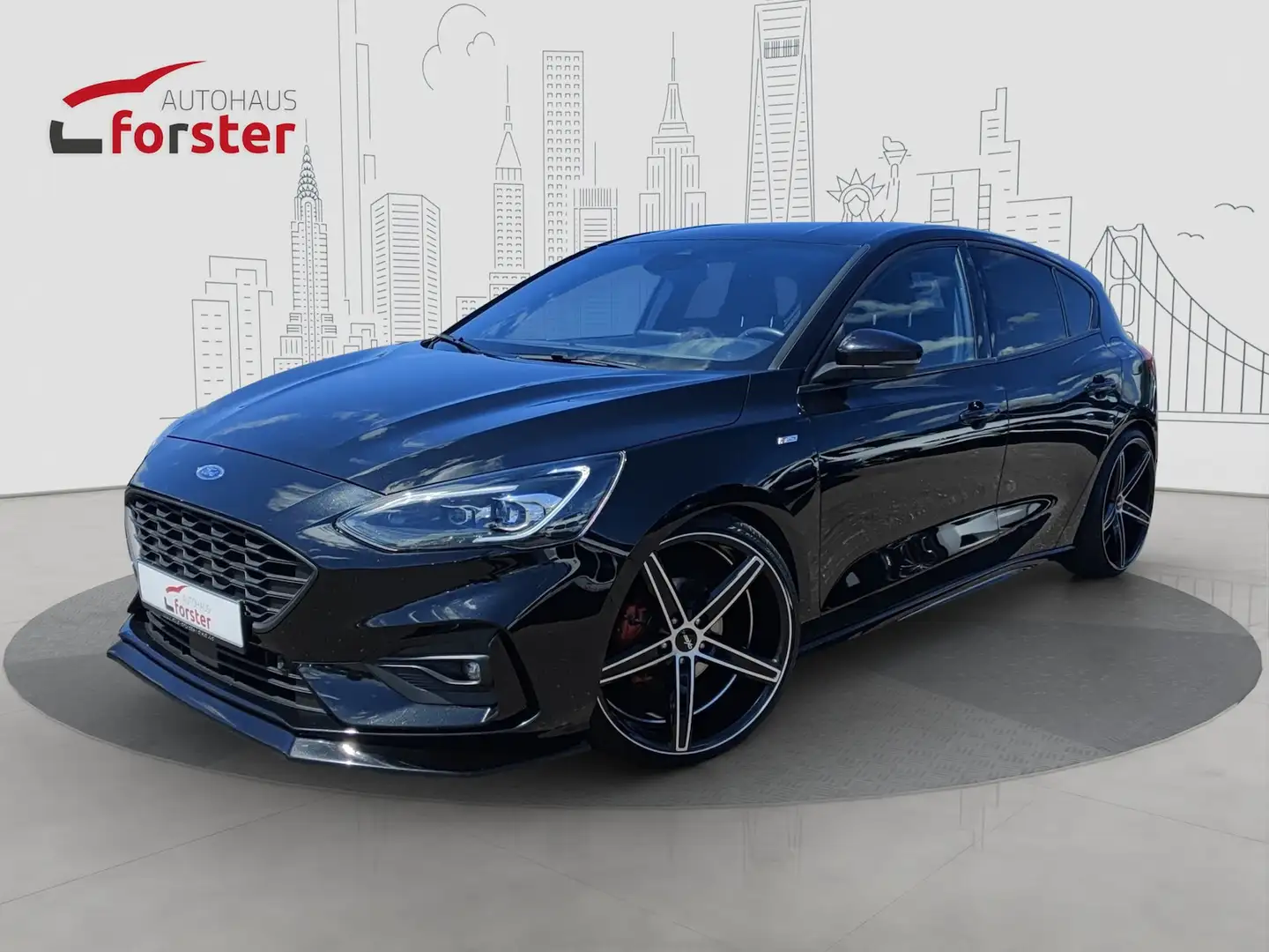 Ford Focus ST-Line Titanium 20´´ Oxigin H&R Federn Чорний - 1