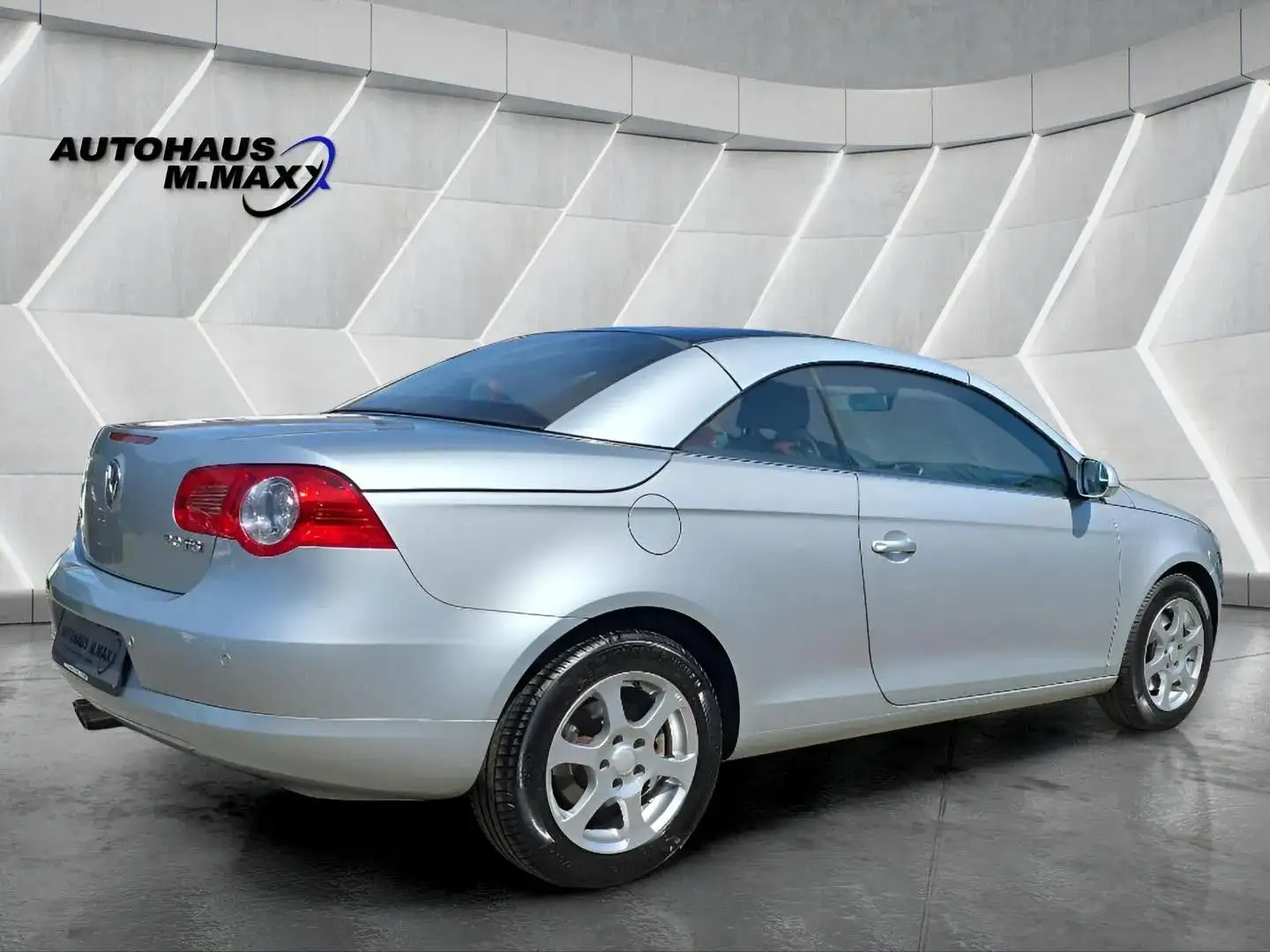 Volkswagen Eos 2.0 Turbo 1.Hand*Navi*Leder*PDC Argento - 2