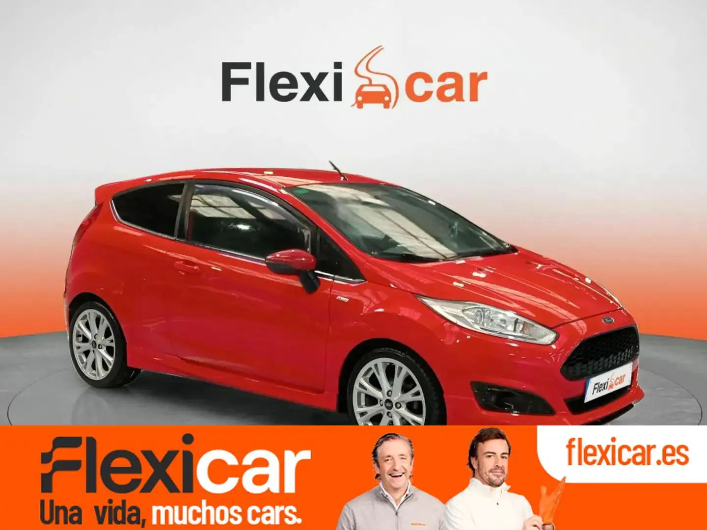 Ford Fiesta 1.0 EcoBoost ST-Line 120 Rojo - 1