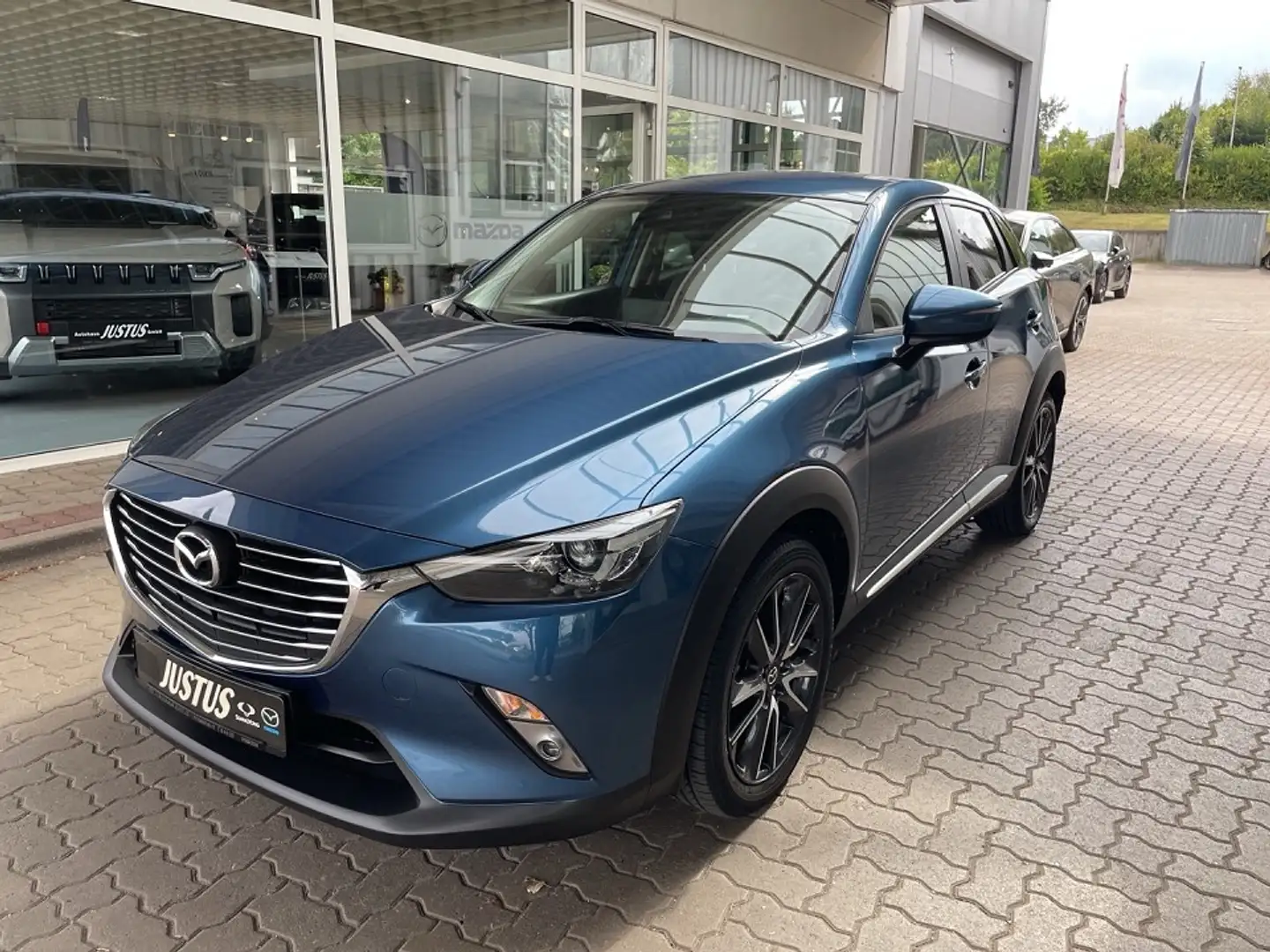 Mazda CX-3 L SKYACTIV-G 120 FWD Sports, Navi Bleu - 1