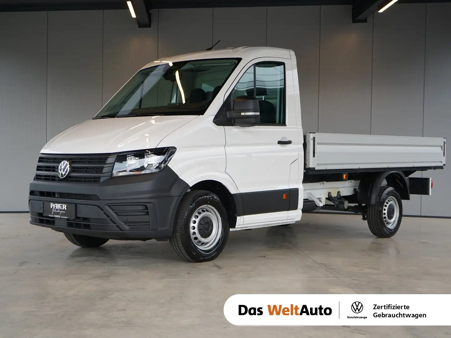 Volkswagen Crafter 35 Pritsche L3 TDI Weiß - 1