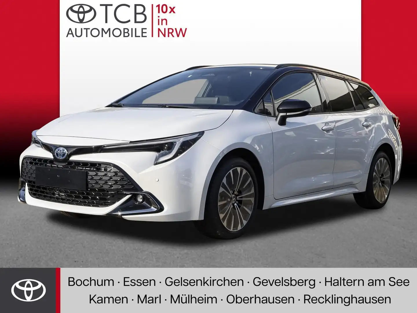 Toyota Corolla 2.0 Hybrid Team D B&W NAVI PDC KLIMA LM Weiß - 1