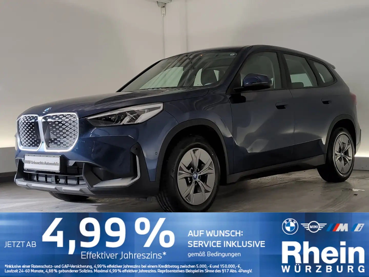 BMW iX1 xDrive30 Blau - 1