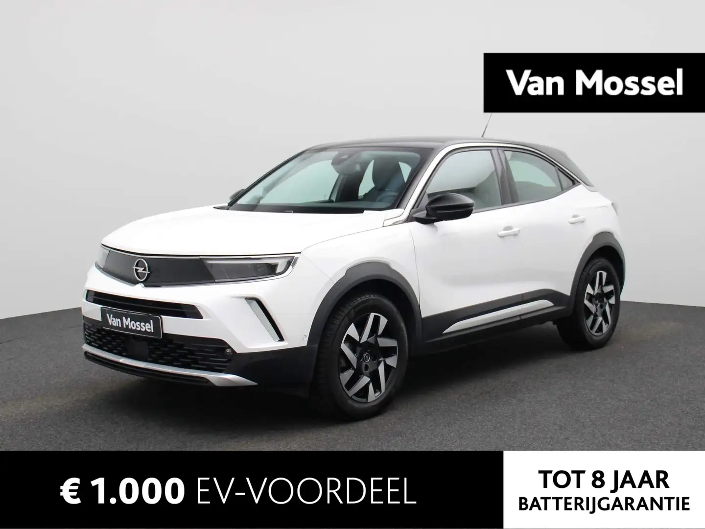 Opel Mokka-E Business Elegance 50-kWh | NAVIGATIE | HALF-LEDER Bianco - 1