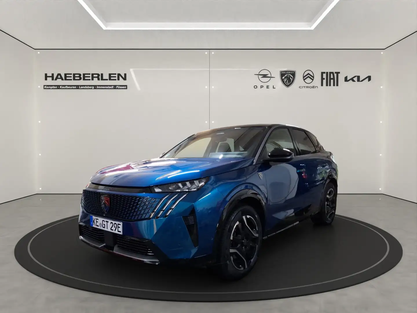 Peugeot 3008 GT 0% FINANZIERUNG *360°Kamera*Panoramadach* Blau - 2