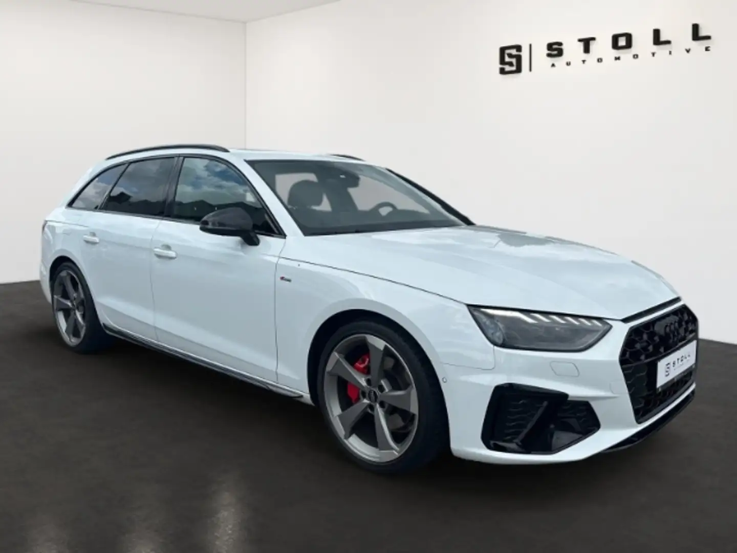 Audi A4 Avant 40 TDI quattro S line AHK+Pano+B&O+++ Blanc - 2