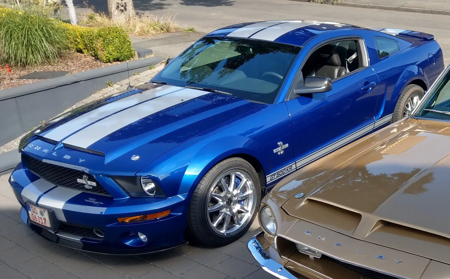 Ford MUSTANG SHELBY GT500KR EINZELSTÜCK Bleu - 2