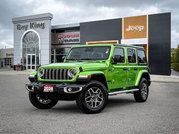 Sahara | ALPINE AUDIO | OFF-ROAD CAMERA | NAVIGATION | BLIND-SPOT MONITORING | HEATED SEATS |