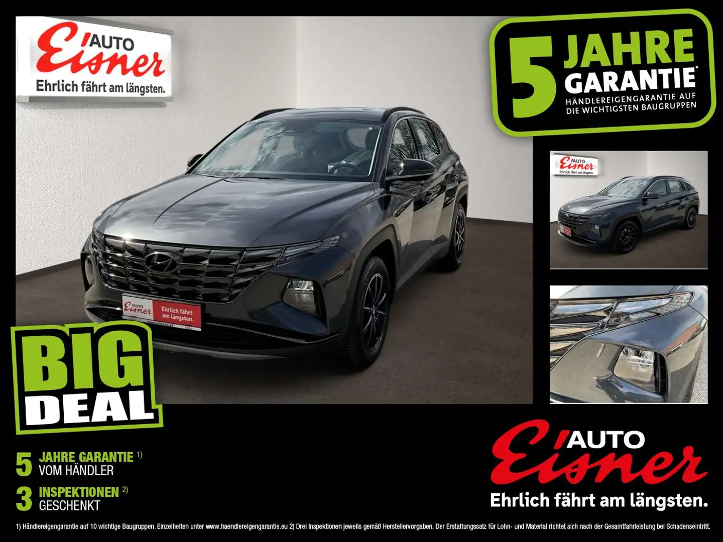 Hyundai TUCSON 1.6 CRDI SMART LINE Grau - 1