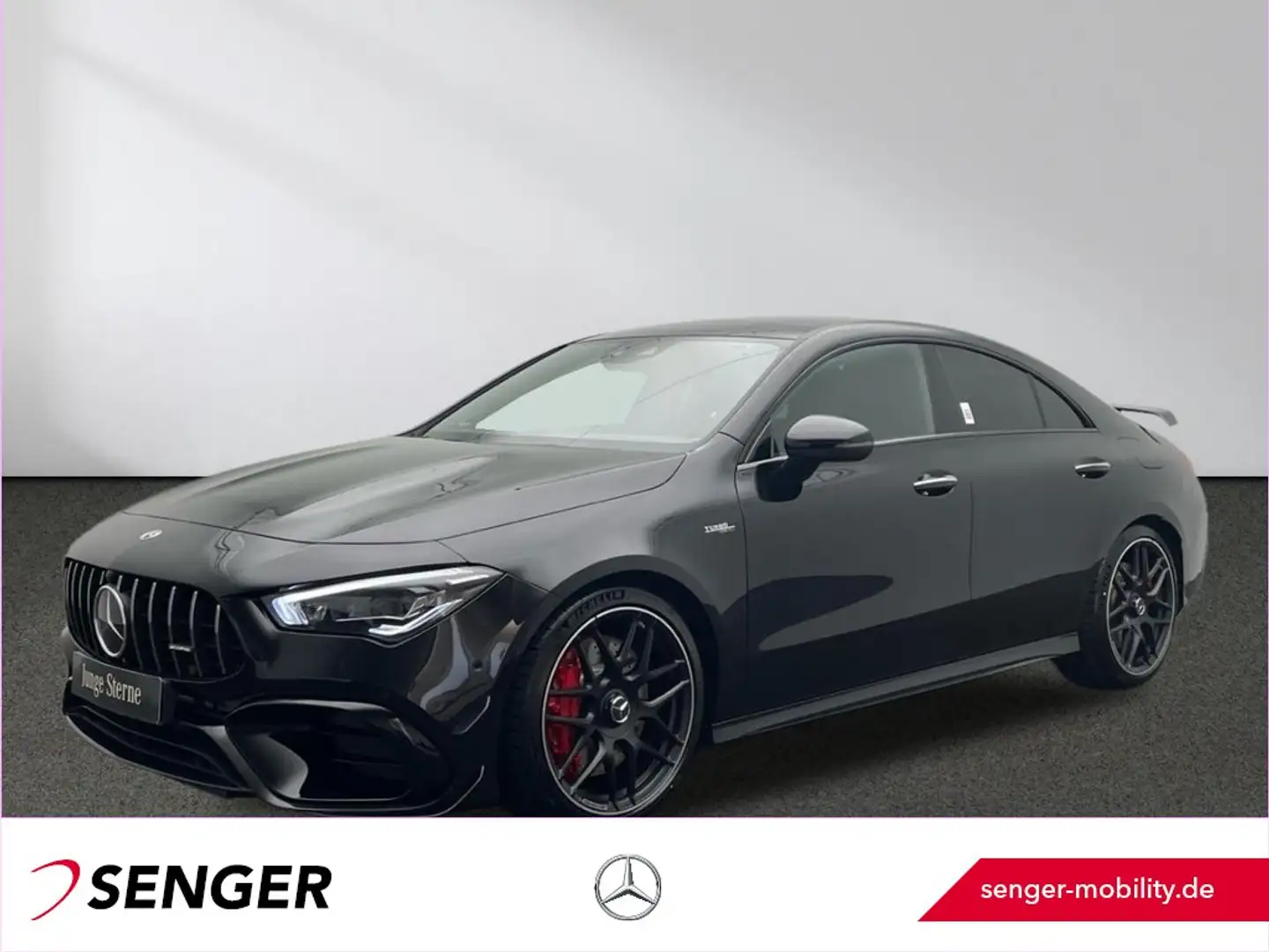 Mercedes-Benz CLA 45 AMG S 4M Panorama Aero-Paket Perf-Sitze Nero - 1