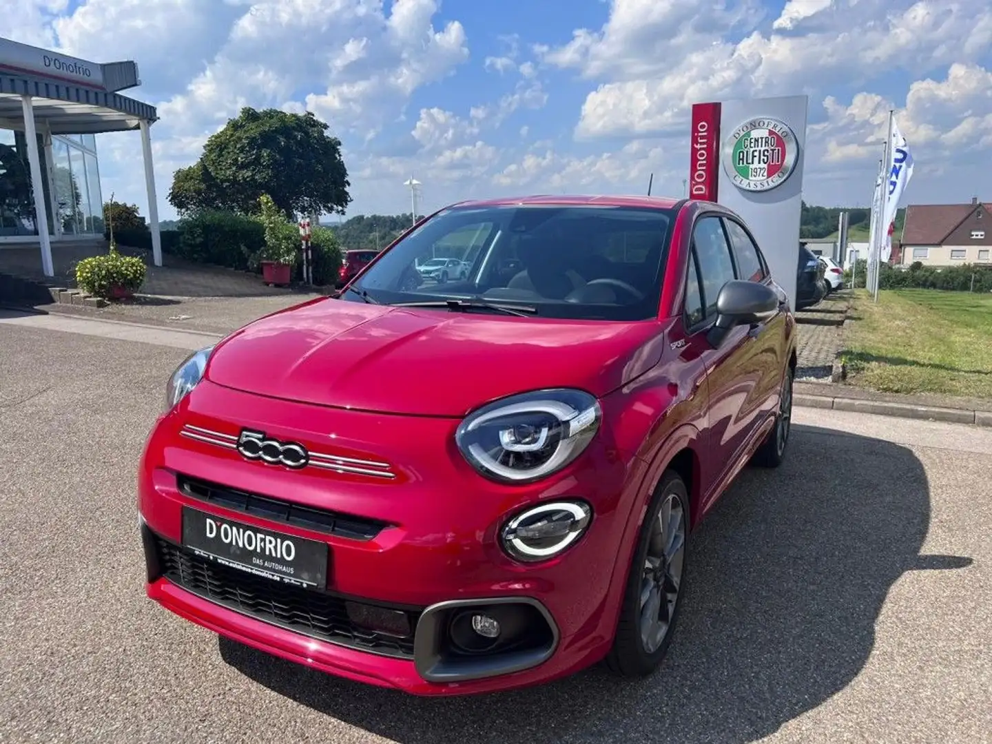 Fiat 500 500X 1.5 GSE Hybrid Sport Červená - 1