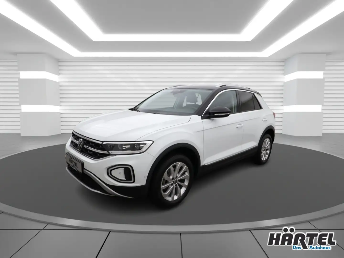Volkswagen T-Roc STYLE 1.5 TSI DSG (+ACC-RADAR+NAVI+AHK) LED Weiß - 2