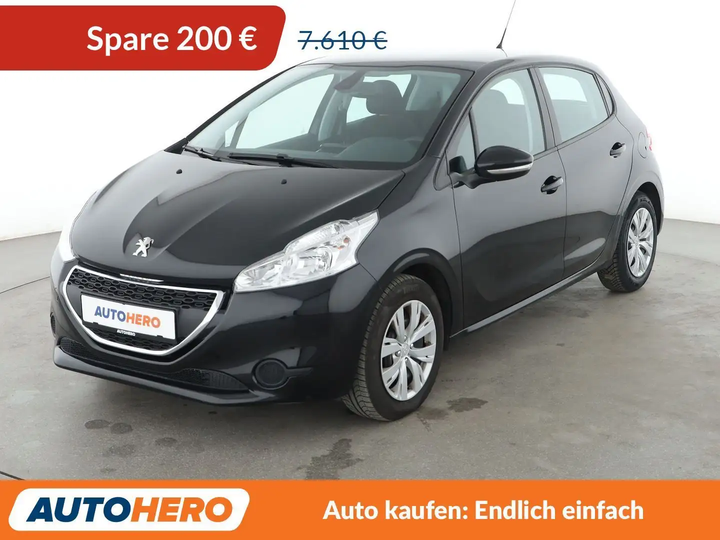 Peugeot 208 1.0 VTi Active*TEMO*PDC*KLIMA*GARANTIE* Schwarz - 1