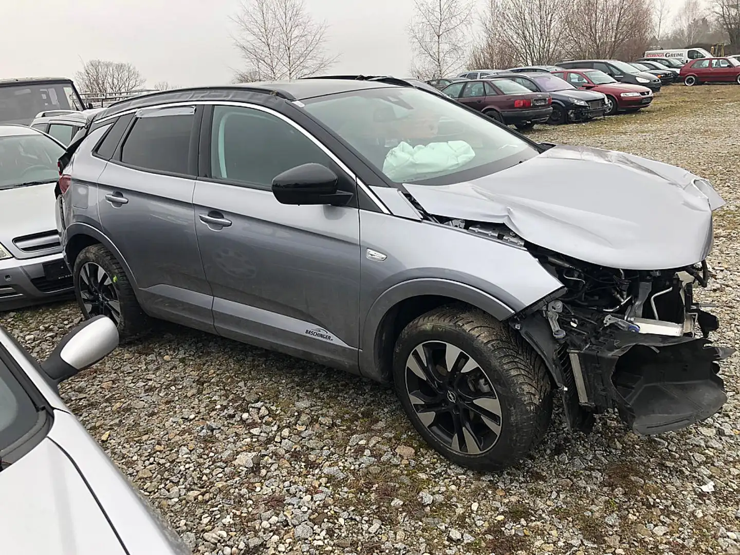 Opel Grandland GRANDLAND UNFALLWAGEN BUSI ELEG 1.5 DIESEL S/S ... Silber - 1