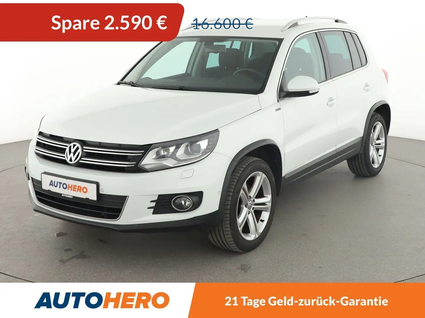 Volkswagen Tiguan 1.4 TSI Lounge Sport & Style BMT*BI-XENON*PDC*SHZ* Weiß - 1