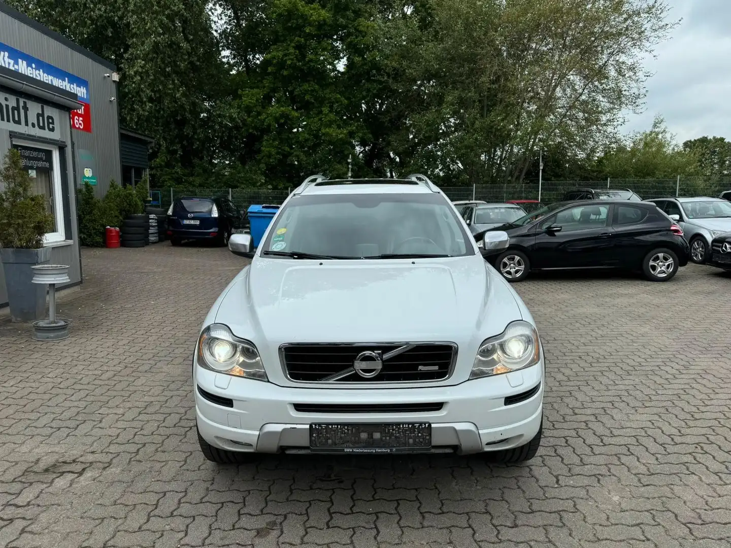 Volvo XC90 D5 R-Design 7-SITZER°AUTOM°LEDER°TEMPOM°AHK Blanc - 2