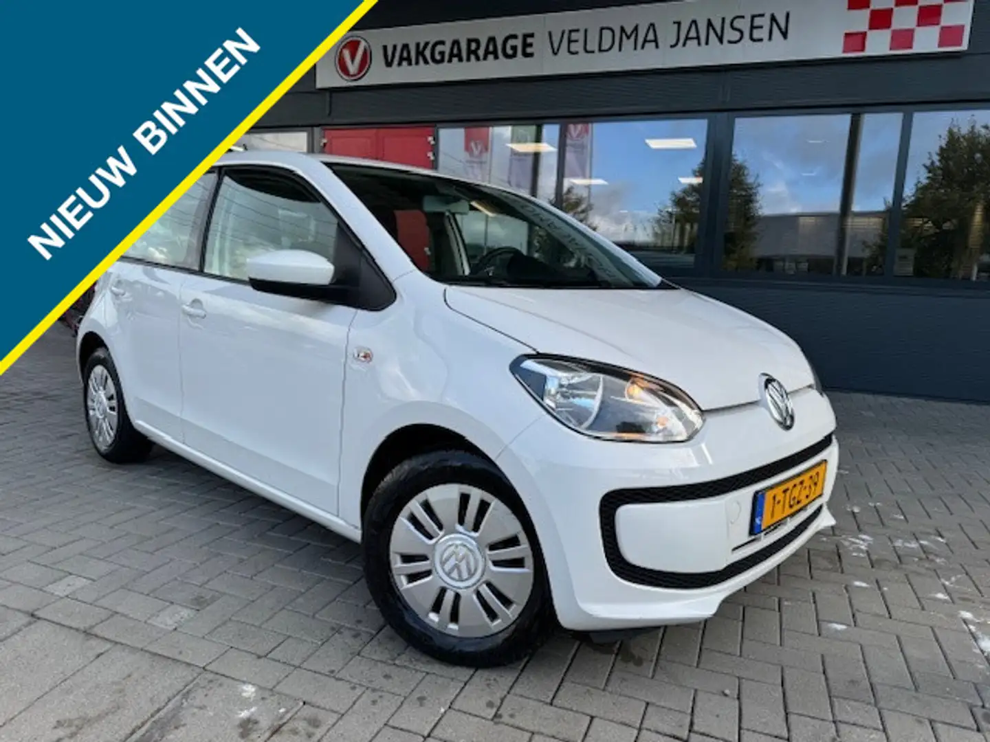Volkswagen up! 1.0 MOVE UP! BLUEMOTION 5-DRS. + AIRCO Blanc - 1